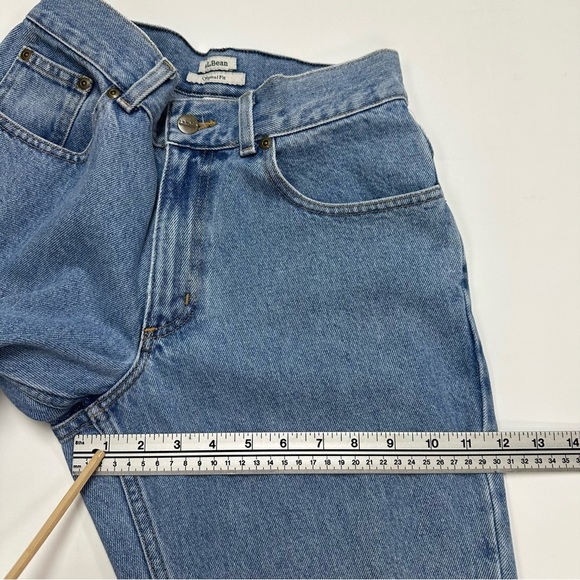 LL Bean Blue Denim Jeans Original fit Size 6 Pet
Medium wash cotton straight leg - Picture 10 of 11